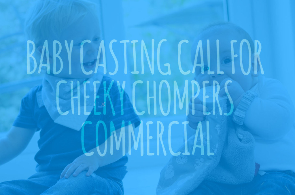Baby Casting Call for Cheeky Chompers Commercial Square Elephant
