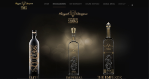 Royal Dragon Vodka UK Website 3