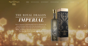 Royal Dragon Vodka UK Website
