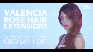 S 1092 ValenciaRoseHair TVC Clip4