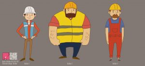 book a builder character design builder1