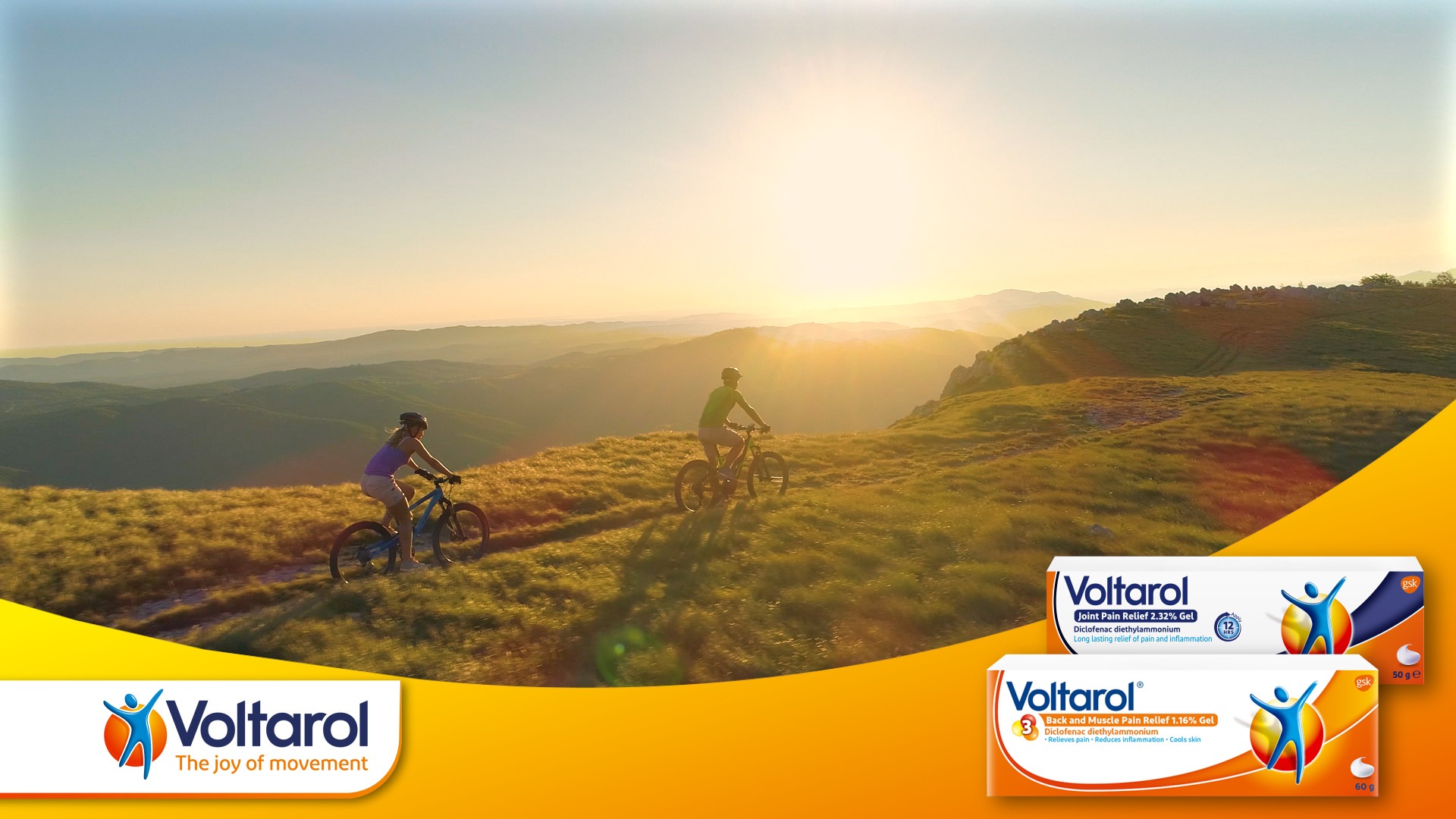 Voltarol 2020 Sponsorship Eurosport Idents