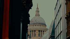 St Pauls Cathedral Millennium Bridge River Crowd By Chelsea Abbott Square elephnat film production london location 4