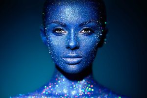 portrait of beautiful woman AI Advert Production